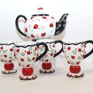 Burton + Burton Ladybug Tea Set
